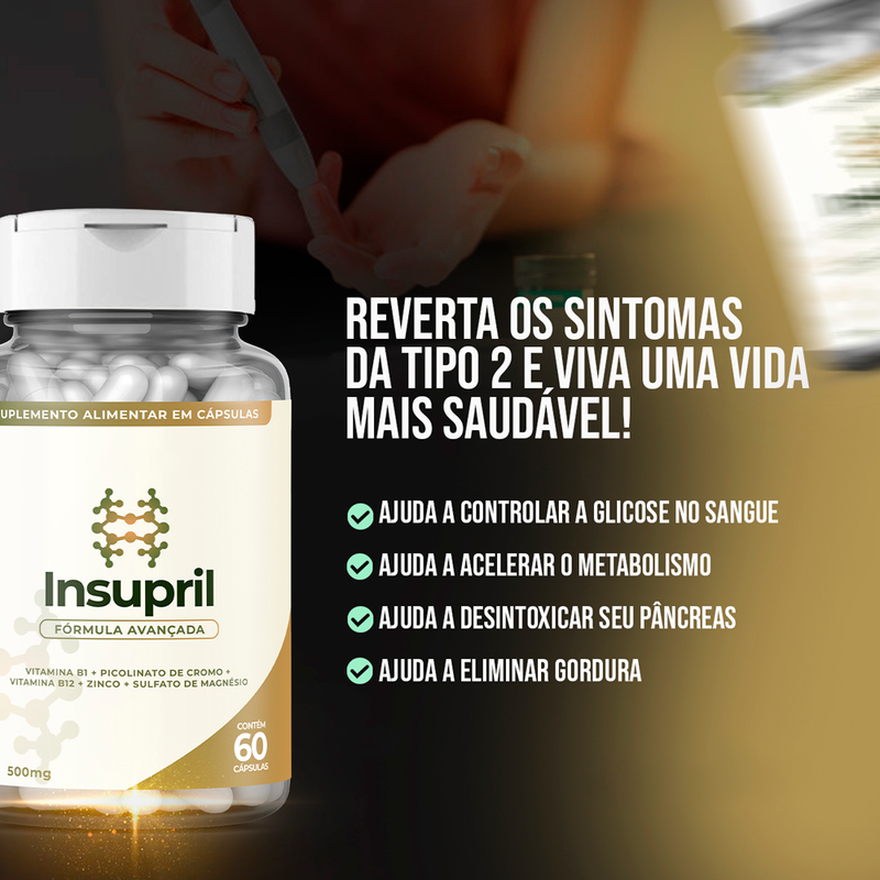 Insupril Original 60 Cápsulas - Loja Autorizada - Leia a descrição para mais informações.