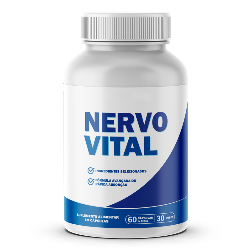 Nervo Vital Original 60 Cápsulas - Nervos e Articulações