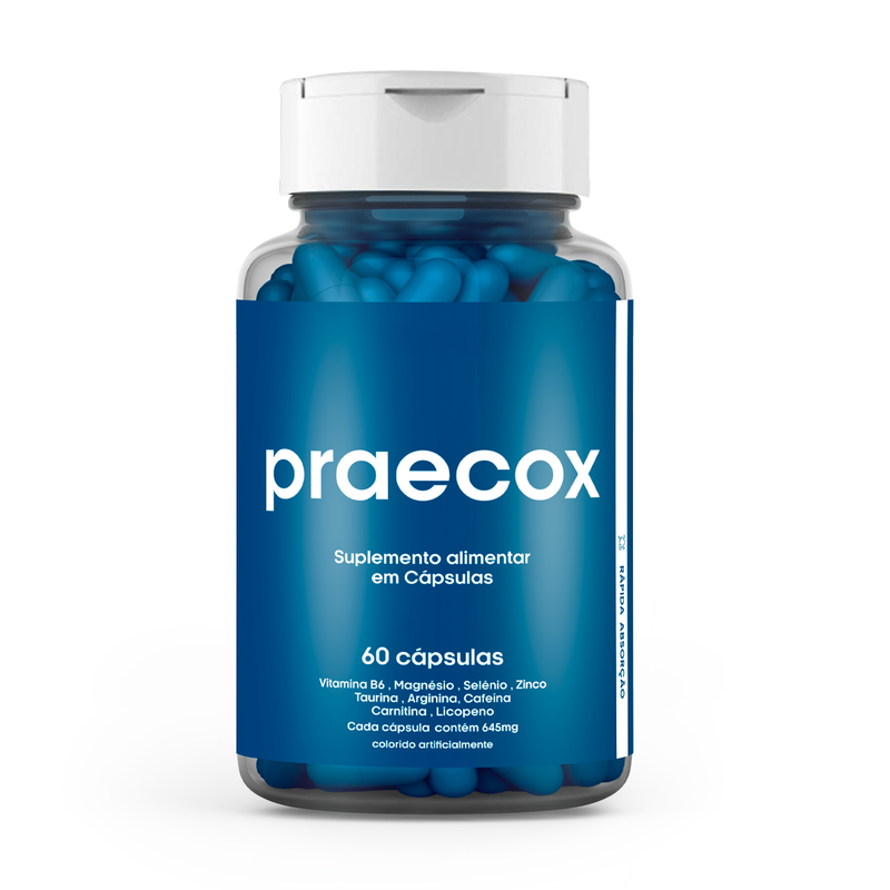 Praecox Original 60 Cápsulas - Vigor Masculino