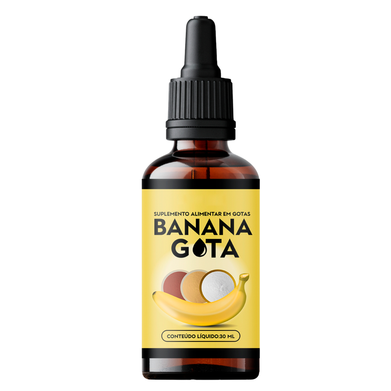 Banana Gota Original 30ml - Gota Bariátrica - Leia a descrição para mais informações