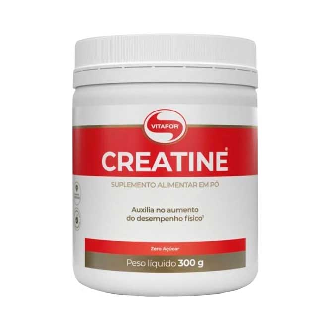 Creatine 300g Vitafor - Creatina monohidratada de alta qualidade - sem sabor