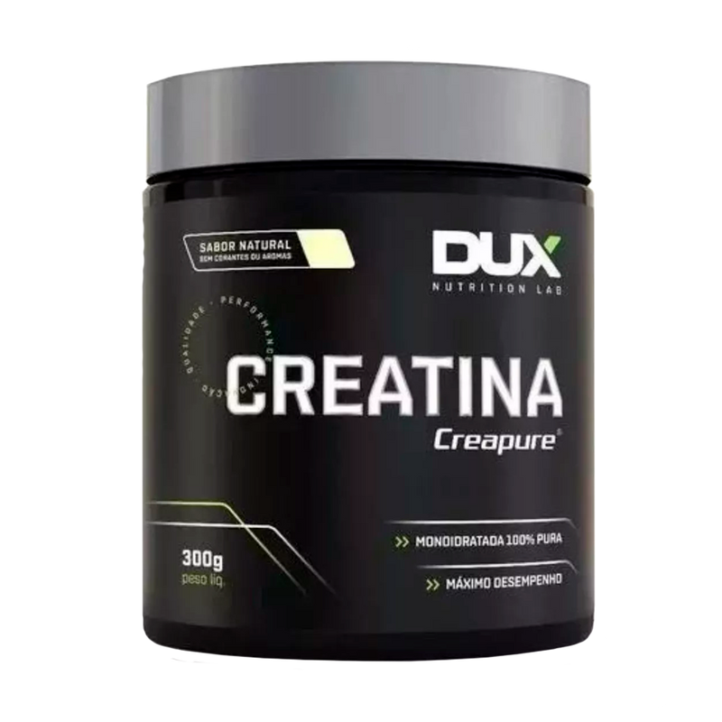 CREATINA DUX (100% Creapure®) - POTE 300g - Sem sabor