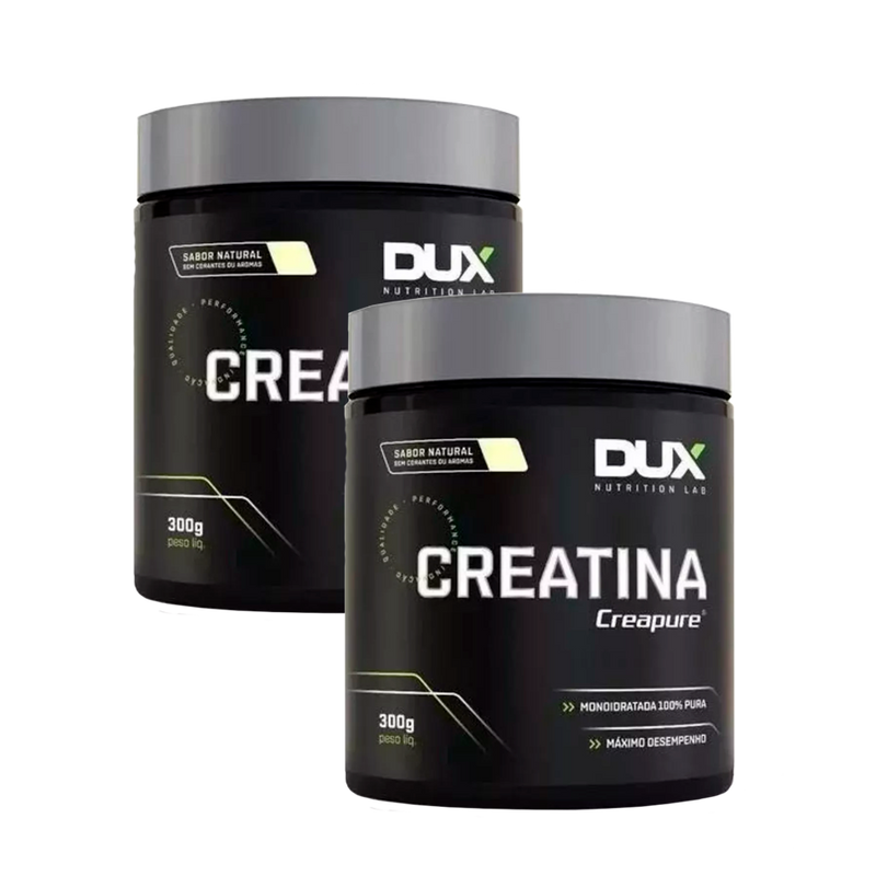 CREATINA DUX (100% Creapure®) - POTE 300g - Sem sabor