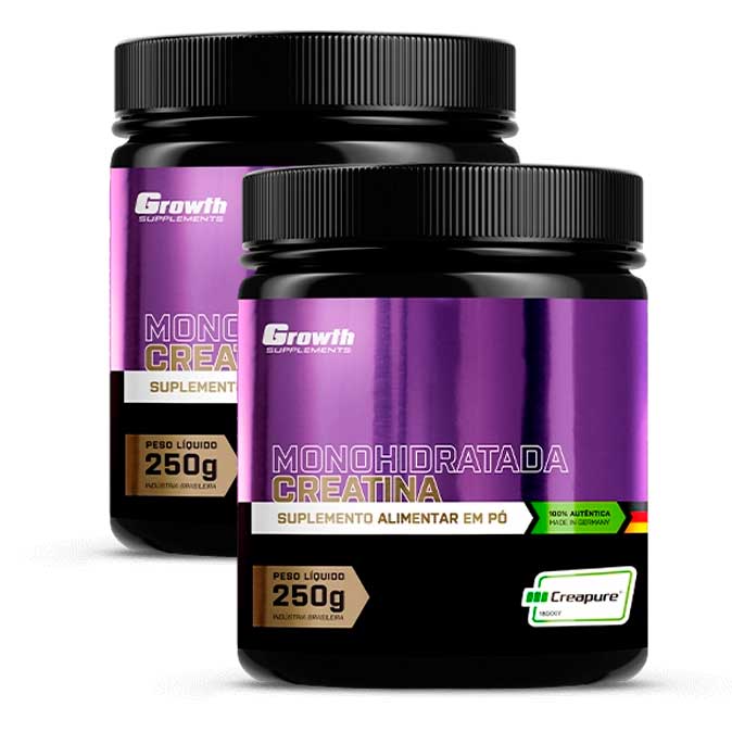 Creatina Growth Supplements 250g - Creapure sem sabor