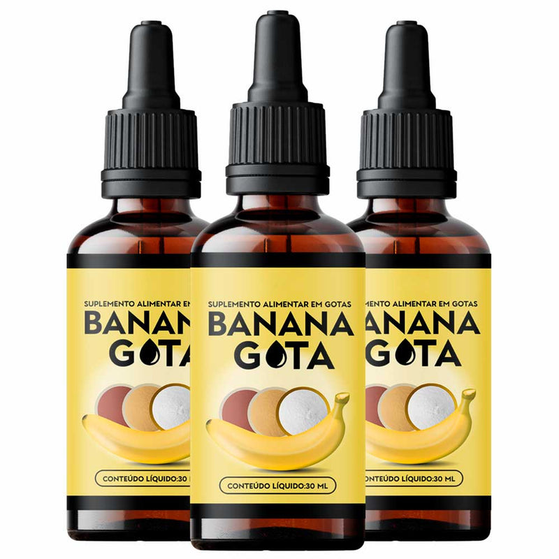 Banana Gota Original 30ml - Gota Bariátrica - Leia a descrição para mais informações