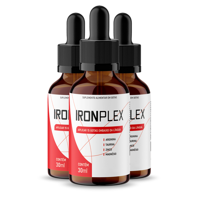 Ironplex Original 30ml - Leia a descrição para mais informações