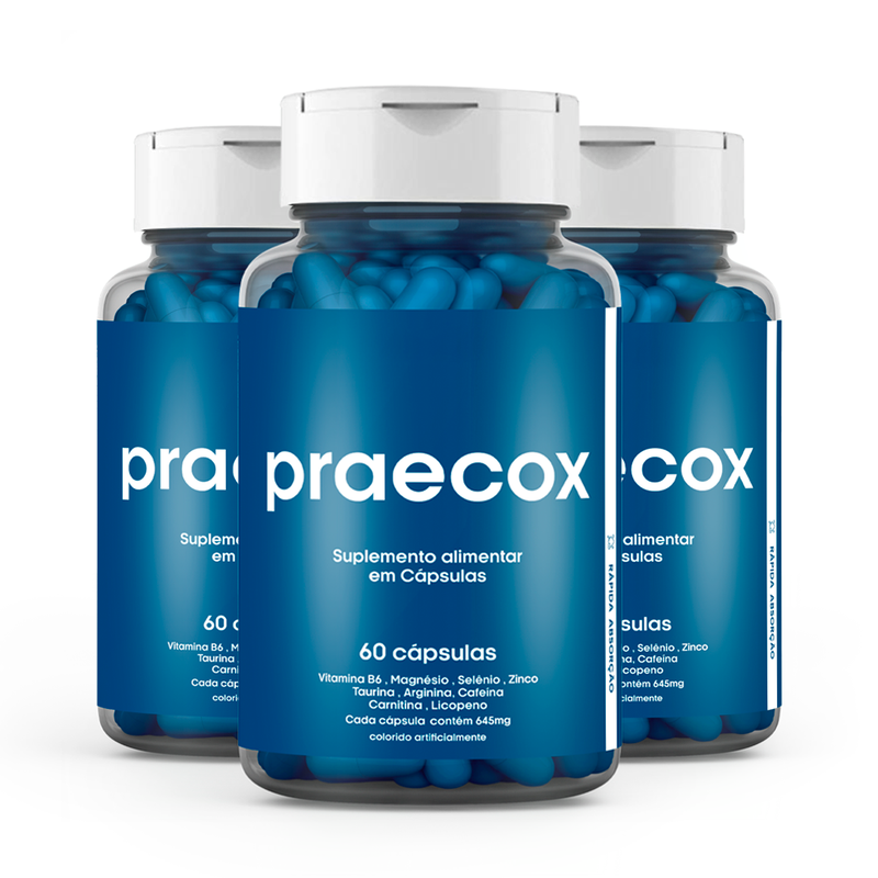 Praecox Original 60 Cápsulas - Vigor Masculino