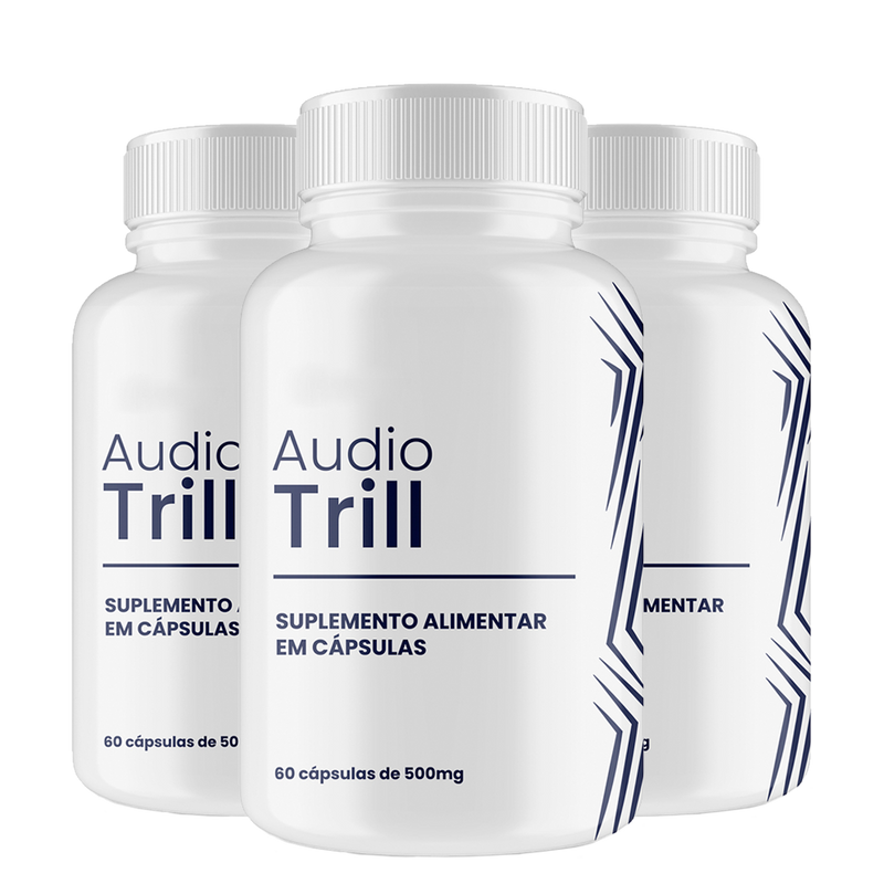 Audiotrill Original 60 Cápsulas - Leia a descrição para mais informações