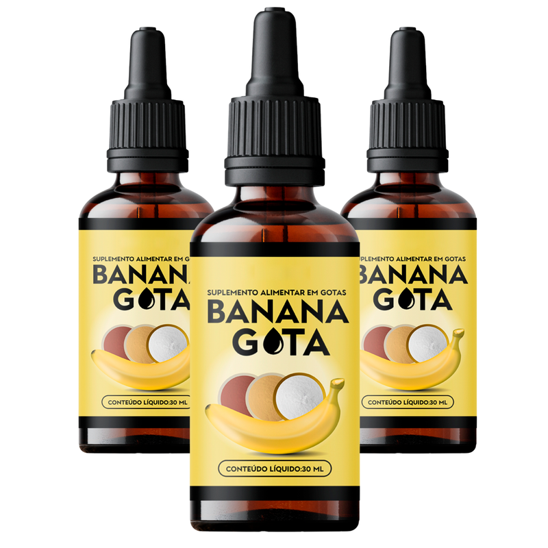 Banana Gota Original 30ml - Gota Bariátrica - Leia a descrição para mais informações