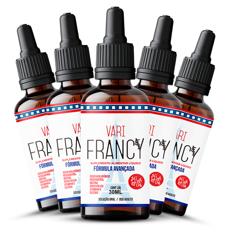 Vari Francy Original 30ml - Fórmula Avançada - Leia a descrição para mais informações.