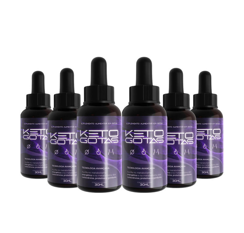 Keto Gotas Original 30ml - Leia a descrição para mais informações.