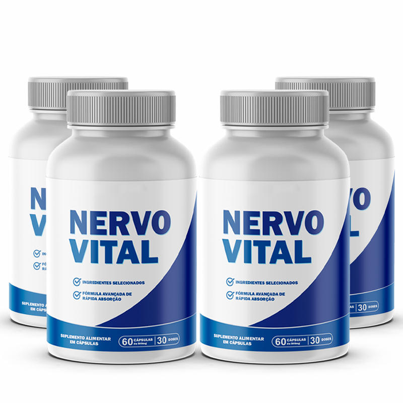 Nervo Vital Original 60 Cápsulas - Nervos e Articulações