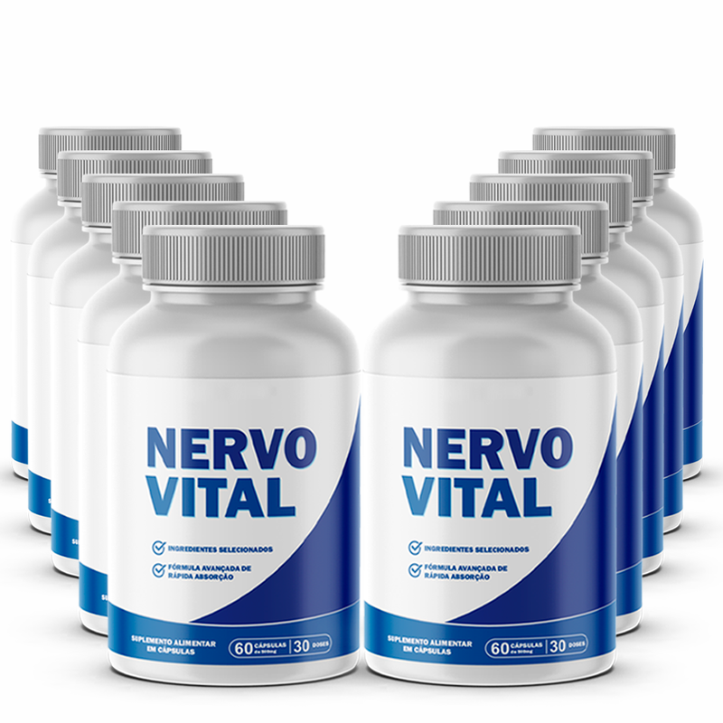 Nervo Vital Original 60 Cápsulas - Nervos e Articulações