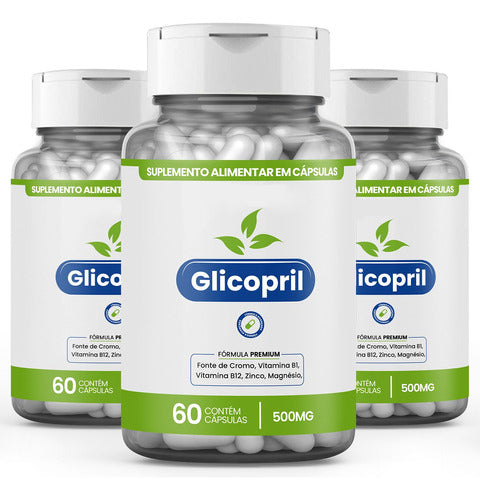 Glicopril Original 60 Cápsulas - Leia a descrição para mais informações