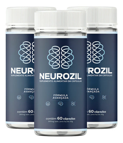 Neurozil Original 60 Cápsulas - Leia a descrição para mais informações