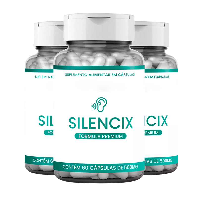 Silencix Original 60 Cápsulas - Leia a descrição para mais informações