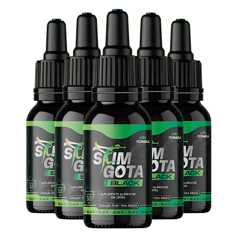 Slim Gota Black 30ml Original - Leia a descrição para mais informações