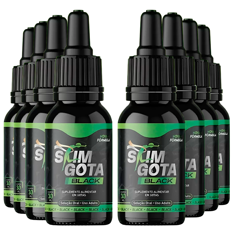 Slim Gota Black 30ml Original - Leia a descrição para mais informações